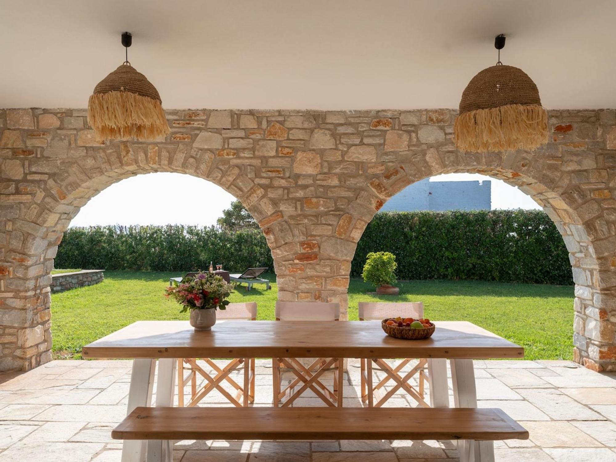 Villa Franca Ideal For Wedding Parties Парос Екстериор снимка