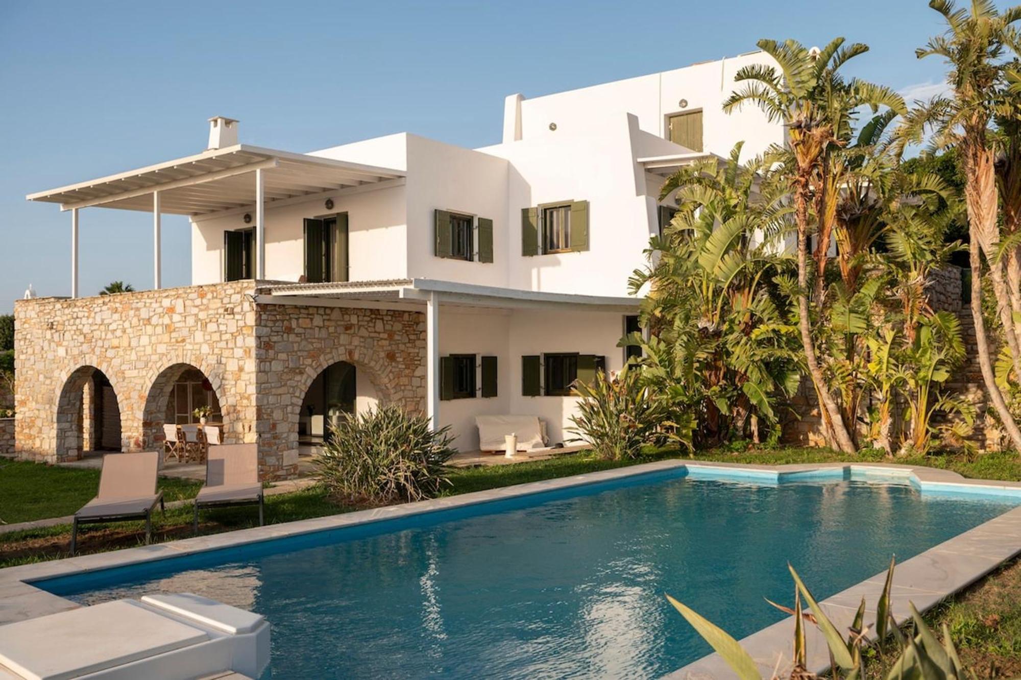 Villa Franca Ideal For Wedding Parties Парос Екстериор снимка